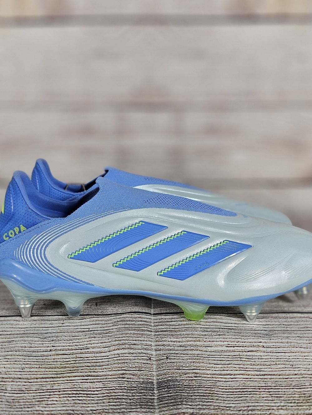 Adidas Copa Pure 3 Elite Laceless Firm Ground Halo Blue IH0857 New $250